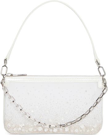 【CHRISTIAN LOUBOUTIN】Sale ★Loubilaメタリック ミニバッグ Christian Louboutin Mini Loubila Crystal Embellished