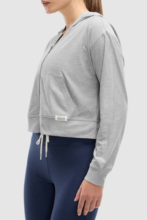 Peloton Dreamblend Full Zip In Gray