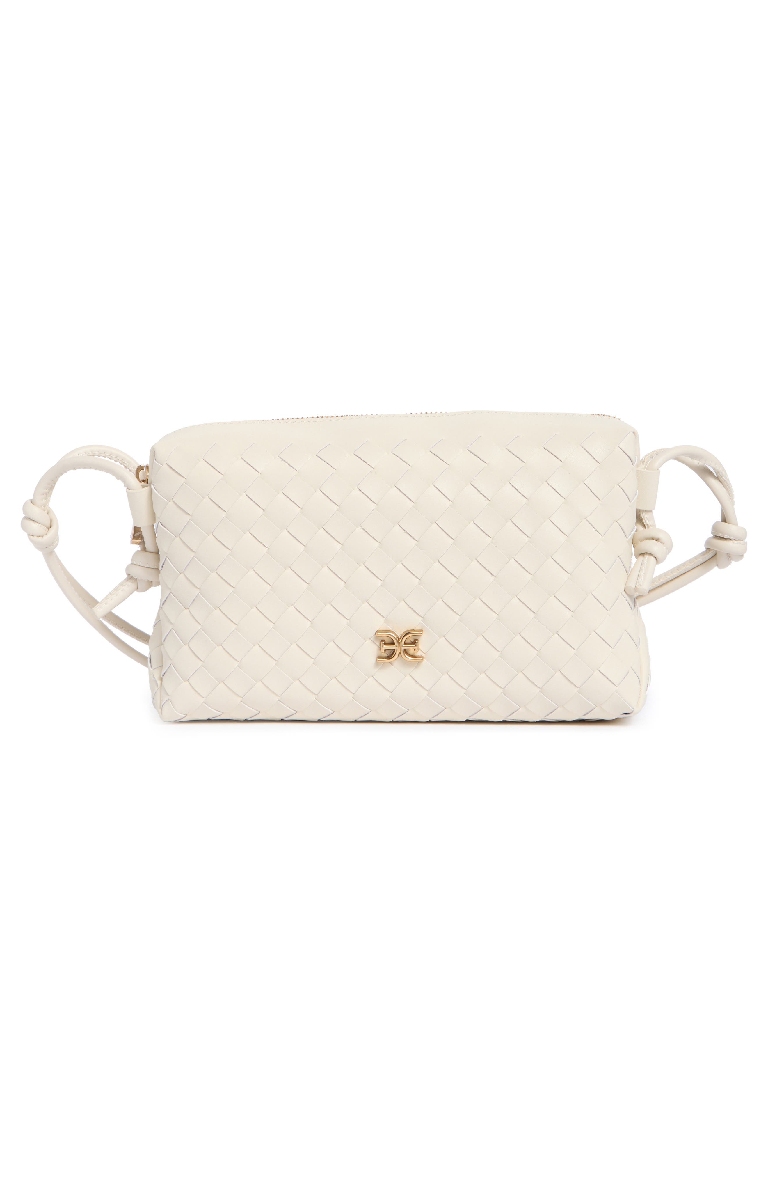 Sam Edelman Margo Small Woven Crossbody Bag