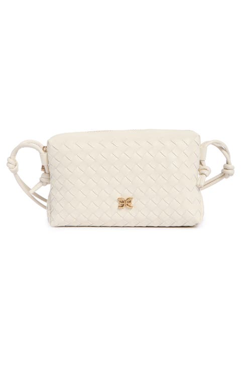 Margo Small Woven Crossbody Bag