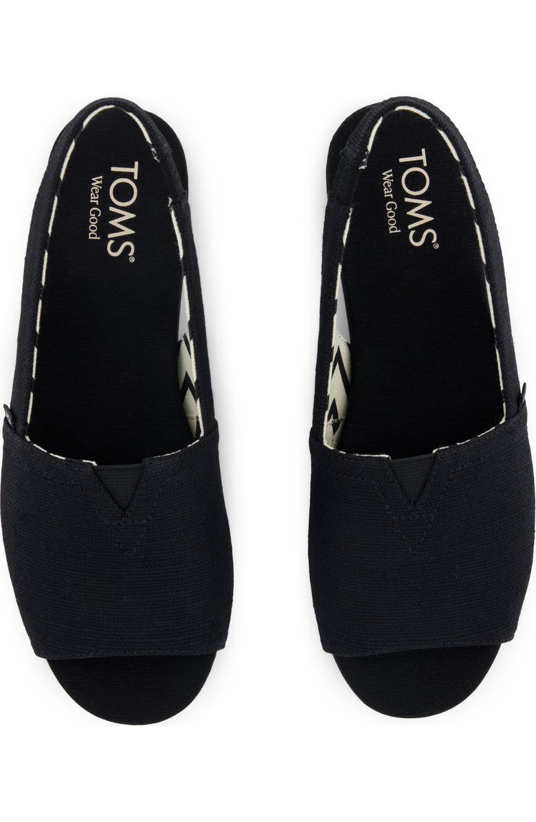 TOMS Alpargata Slingback Sandal, Alternate, color,