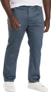 Oak Hill by DXL Big & Tall Straight Fit 5-Pocket Tech Pants
