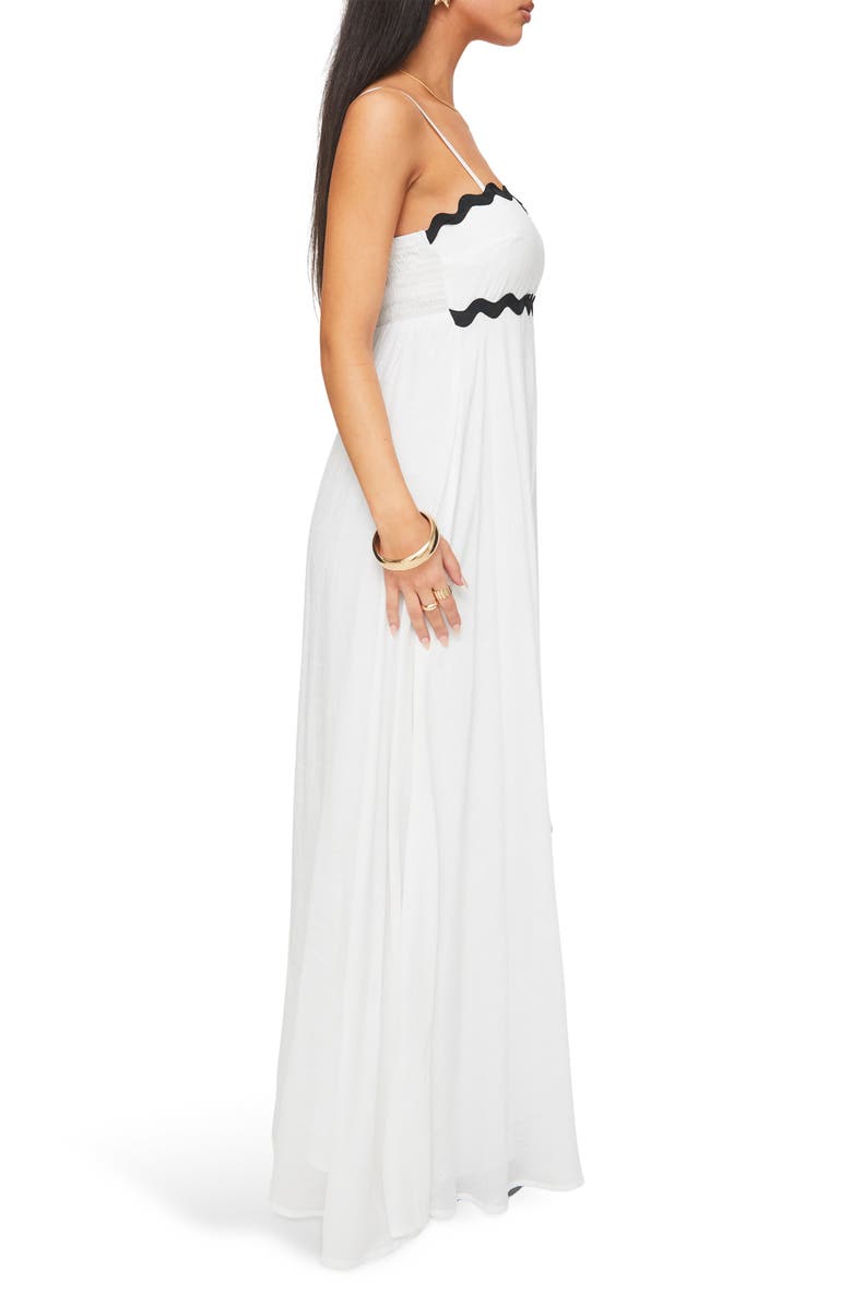 Princess Polly Croxetti Sleeveless Maxi Dress, Alternate, color, White