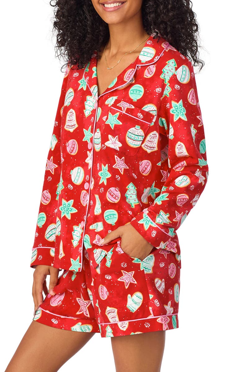 BedHead Pajamas Long Sleeve Short Pajamas, Alternate, color, 