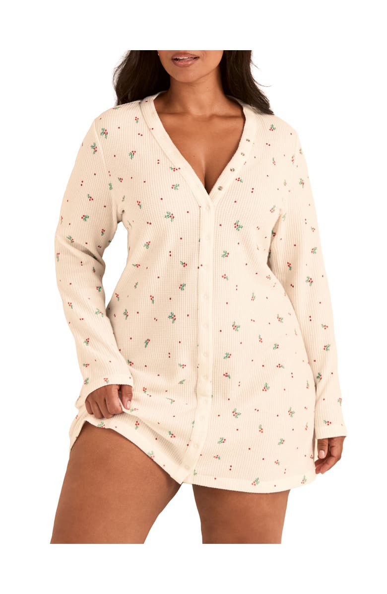 Adore Me Judith Sleepshirt, Main, color, Novelty Beige