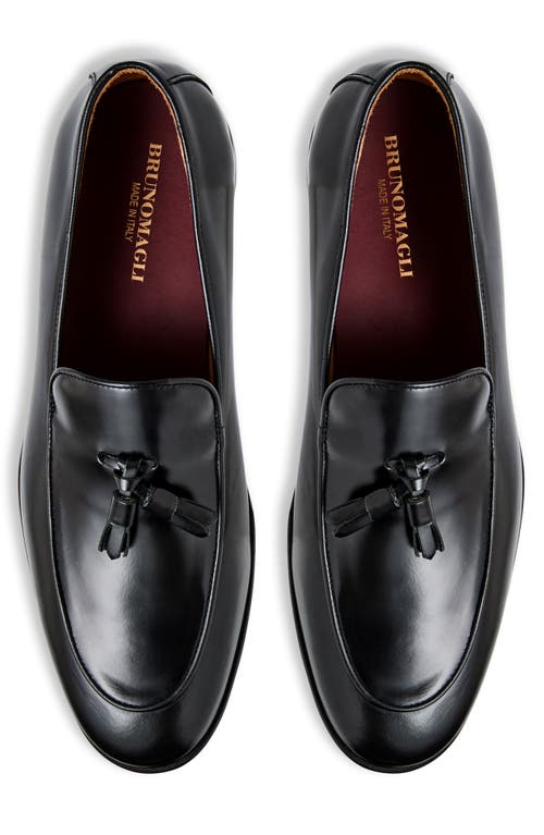 Bruno Magli Hugo Tassel Loafer In Black