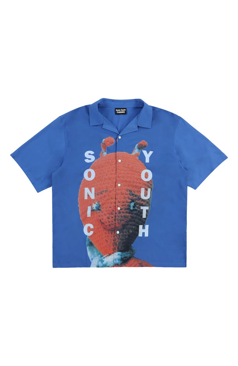 PLEASURES Alien Camp Shirt, Alternate, color, 