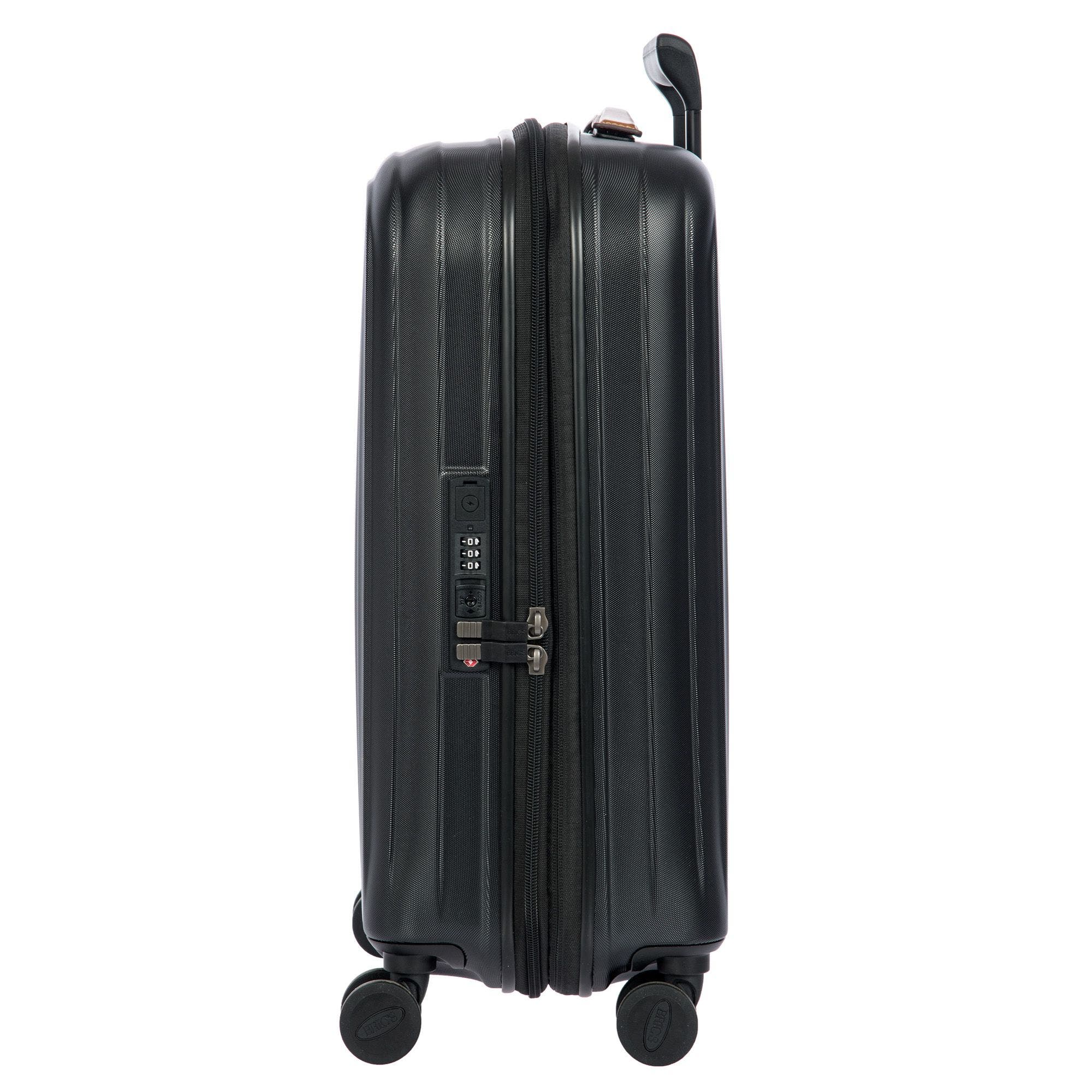 Bric's Taormina 21" Carry-on Spinner, Alternate, color, Black
