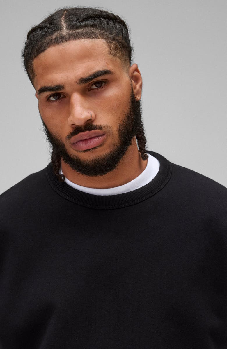 Reigning Champ Midweight Terry Relaxed Crewneck Sweatshirt, Alternate, color, 