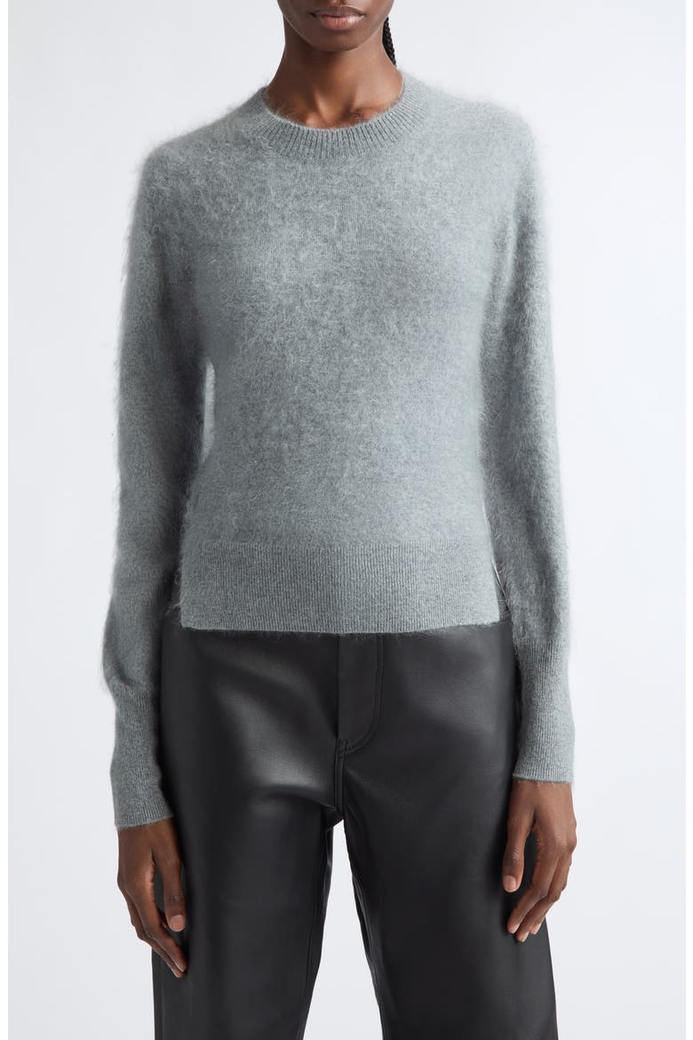 Link Cashmere Sweater, Main, color, JET MELANGE