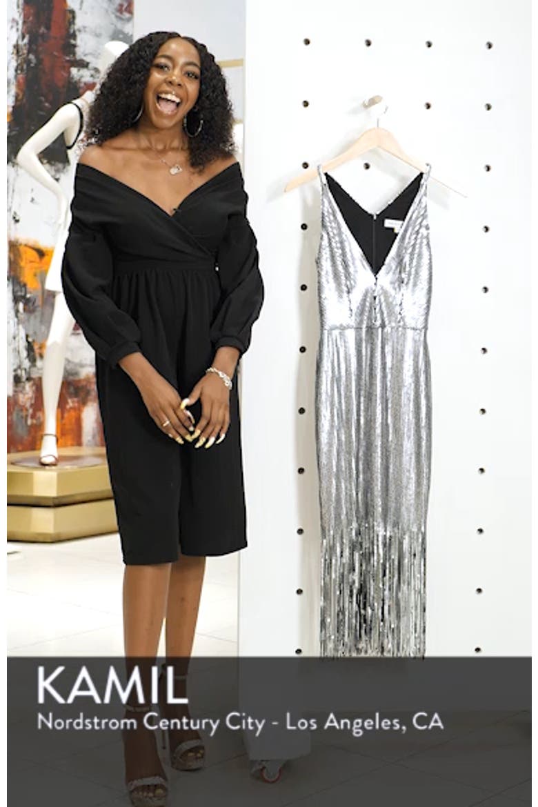 Frankie Plunge Midi Dress video