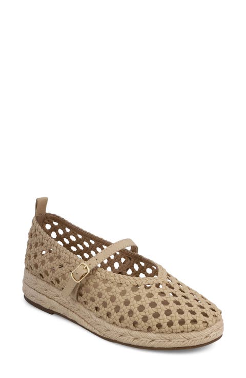 Ela Espadrille Platform Mary Jane (Women)