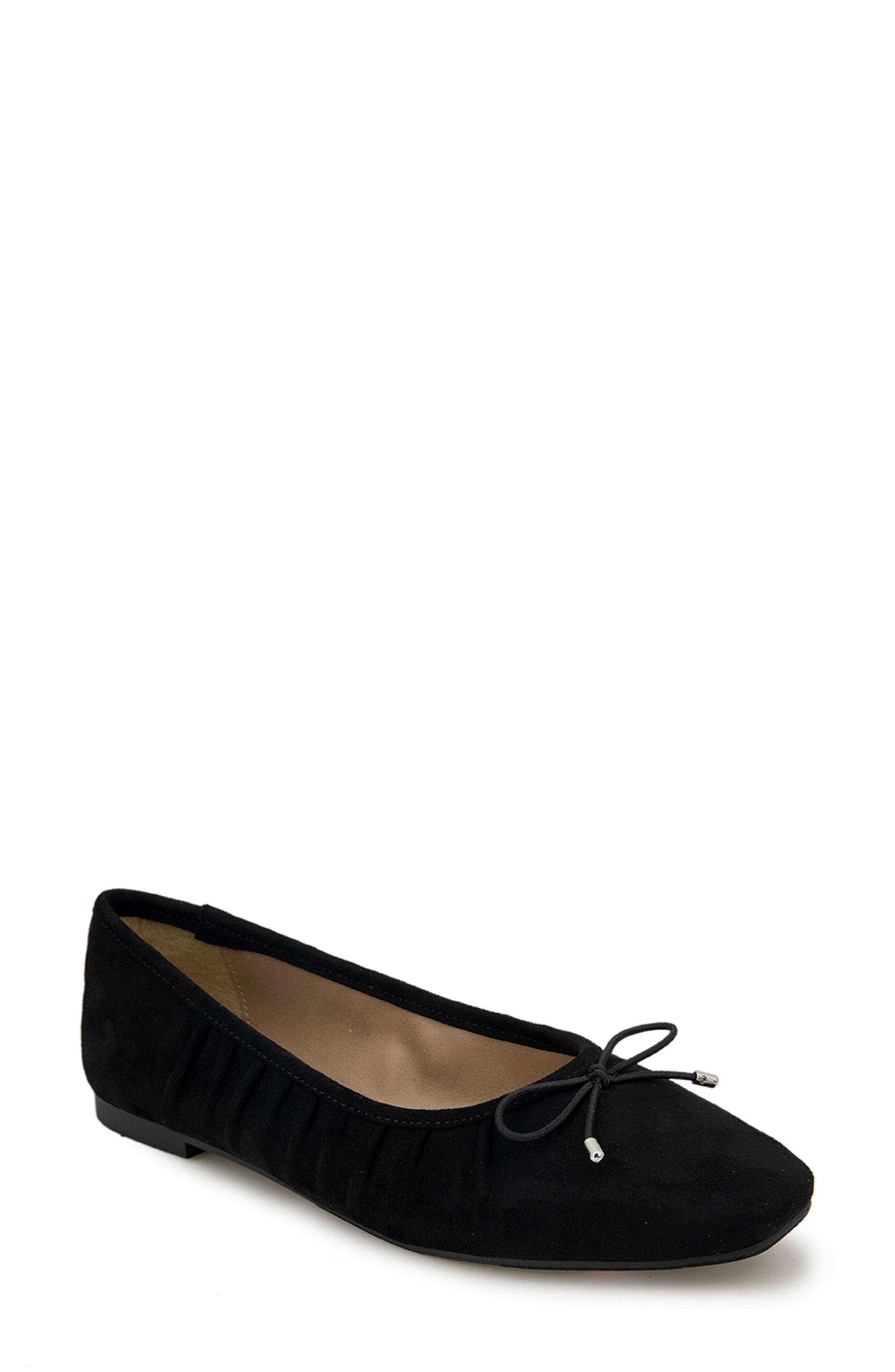 Esprit Faux-Suede Narissa Flat, Main, color, 