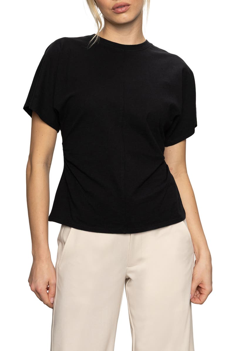 Sanctuary Dolman Sleeve Organic Cotton T-Shirt, Main, color,
