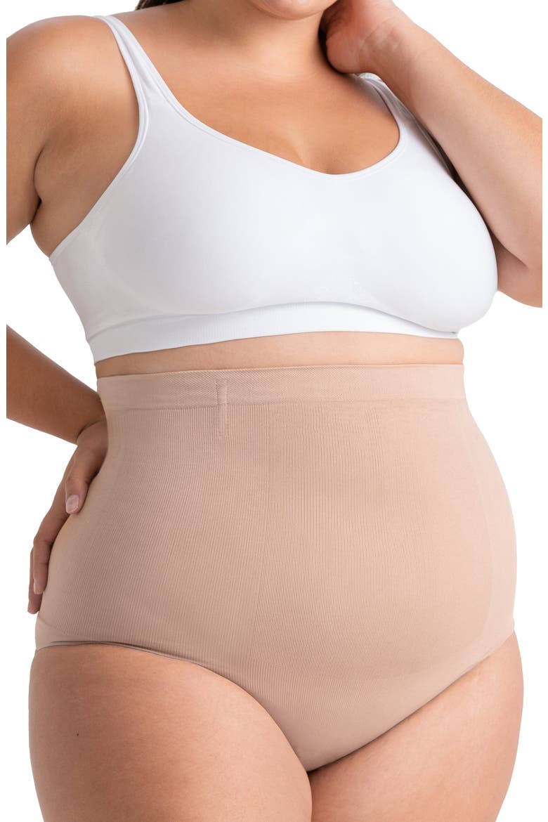 High Waist Shaper Briefs, Main, color, OATMEAL