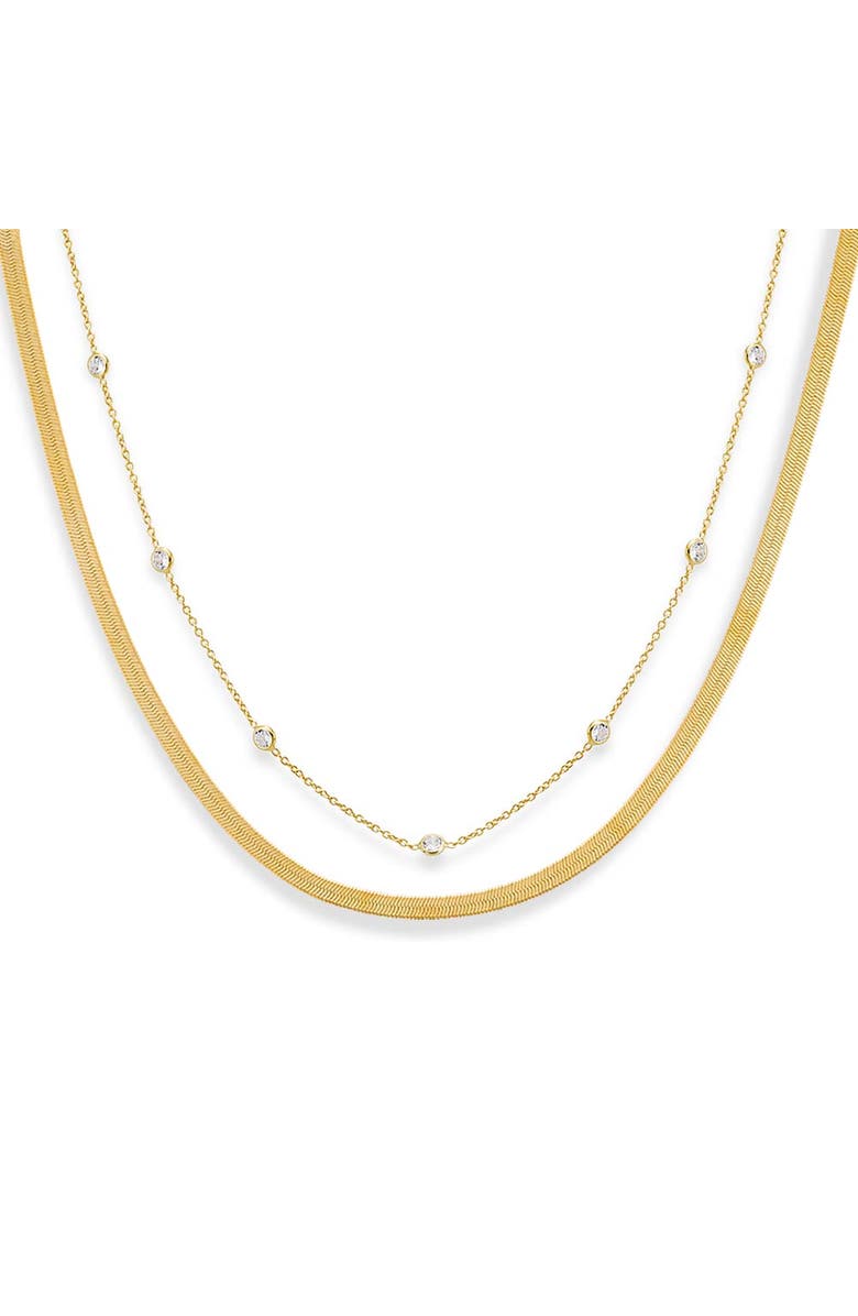 BY ADINA EDEN The "I'm Chilling" Necklace Combo Set, Main, color,