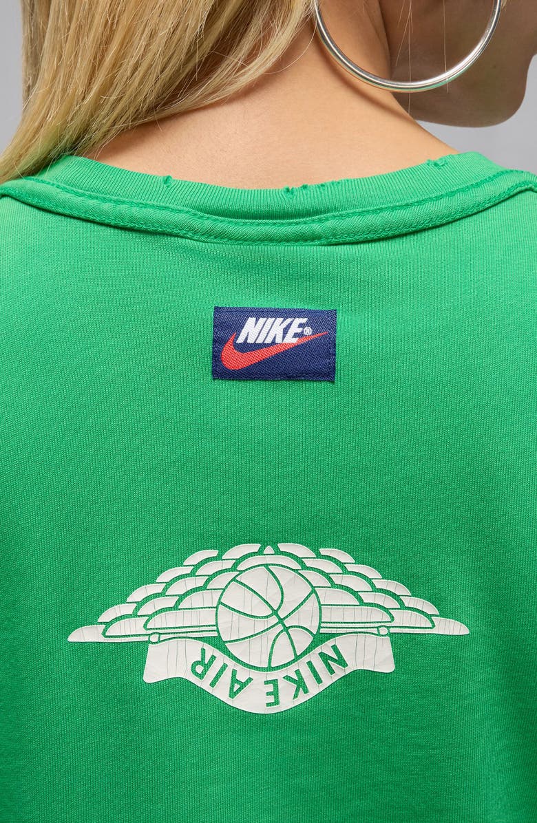Jordan Flight Rare Air Cotton Graphic T-Shirt, Alternate, color, Stadium Green