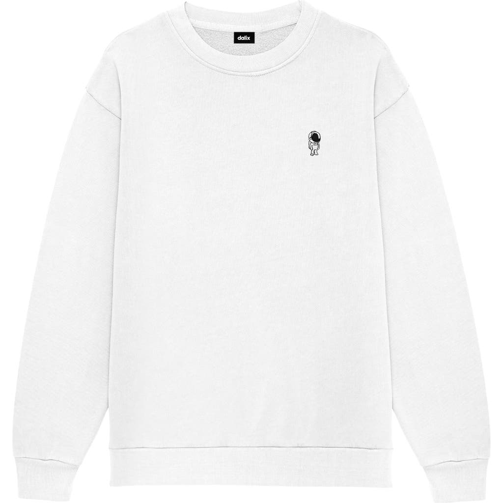 Dalix Mens Astronaut Heavyweight Relaxed Sweatshirt