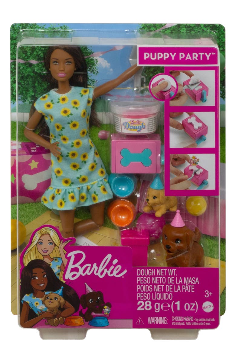 Mattel Barbie<sup>®</sup> Puppy Party<sup>™</sup> Doll & Pets Playset, Alternate, color,
