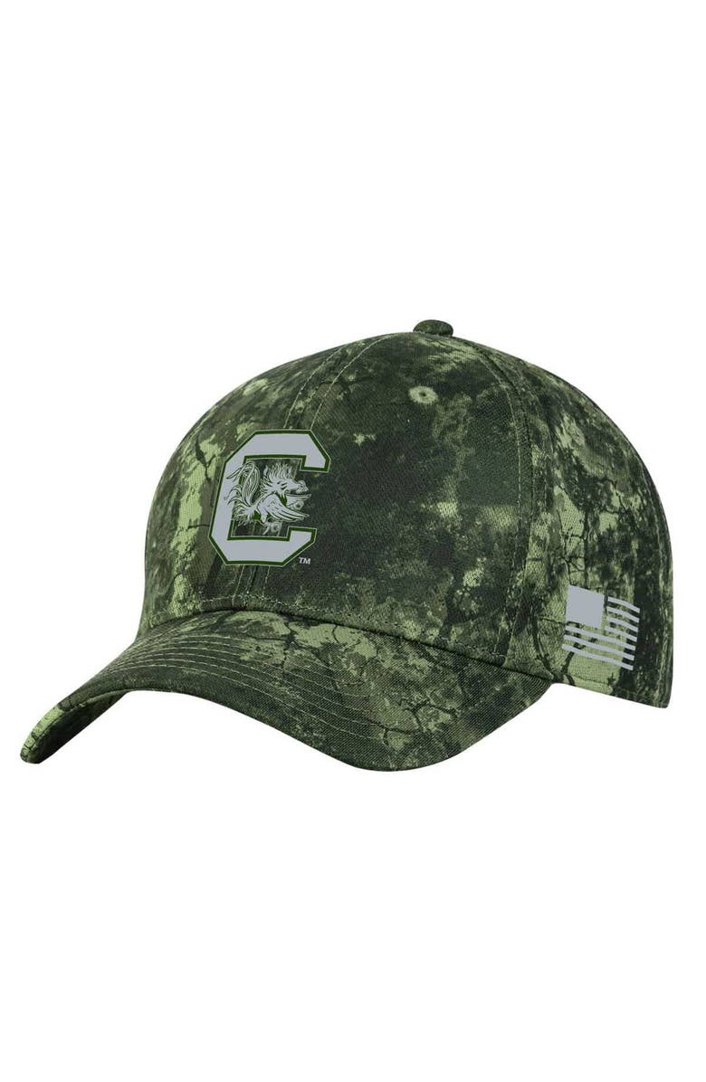 Under Armour Men's Under Armour Camo South Carolina Gamecocks Freedom Collection Blitzing Performance Adjustable Hat, Main, color, 