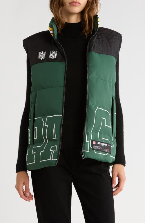 Off Season Nfl Team Water Repellent Puffer Vest In Multi