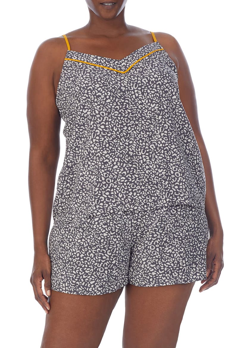 Print Short Pajamas, Alternate, color, GREY PRINT