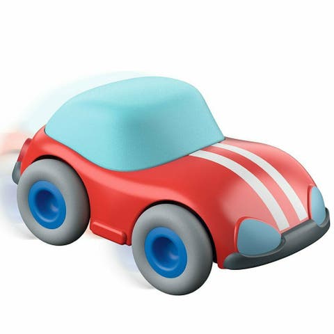 Kullerbu Red Speedster Car with Momentum Motor for Use with or without Kullerbu Track Ages 2+