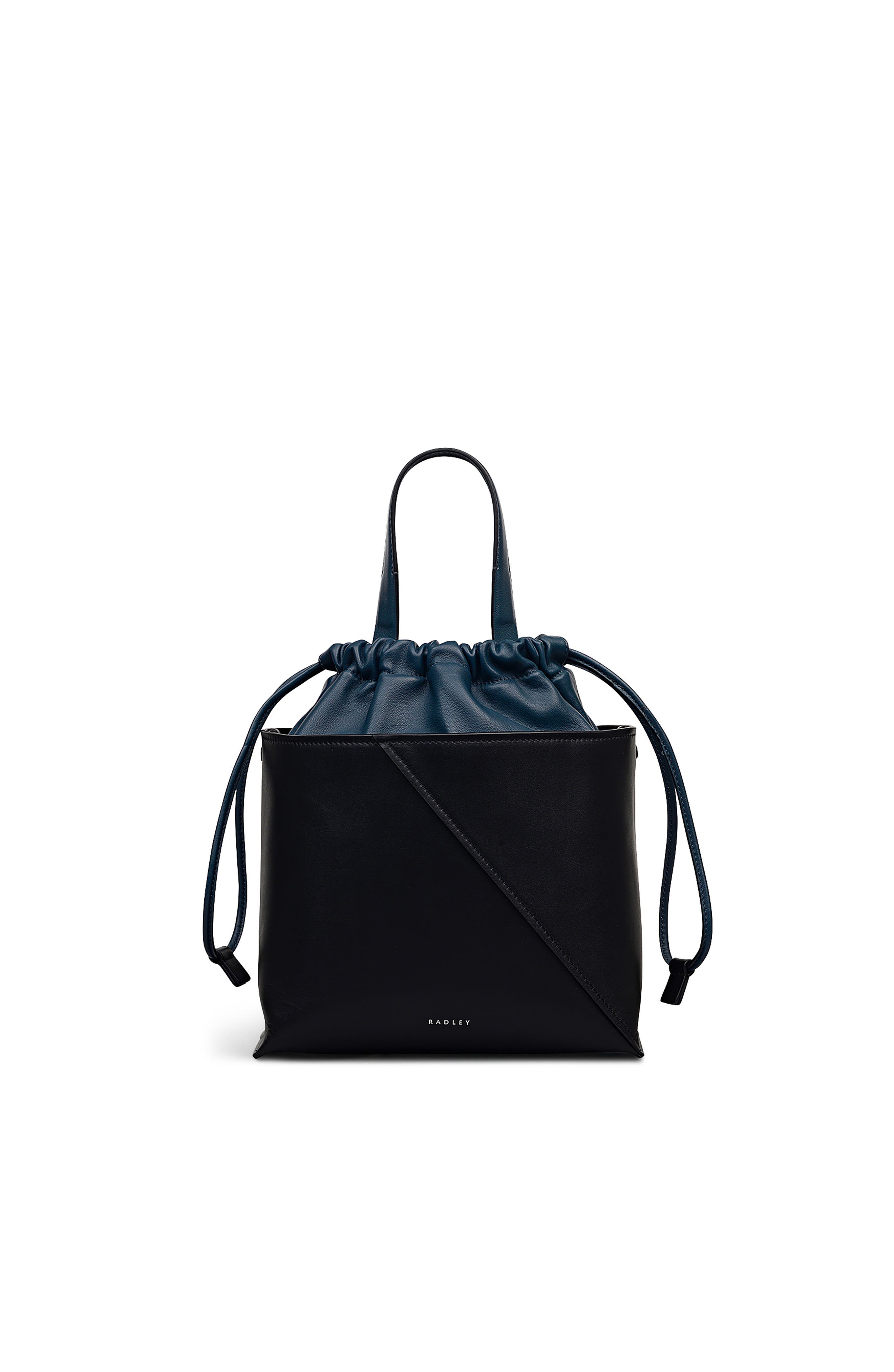 Radley The Portobello Small Drawstring Crossbody Bag, Main, color, Black