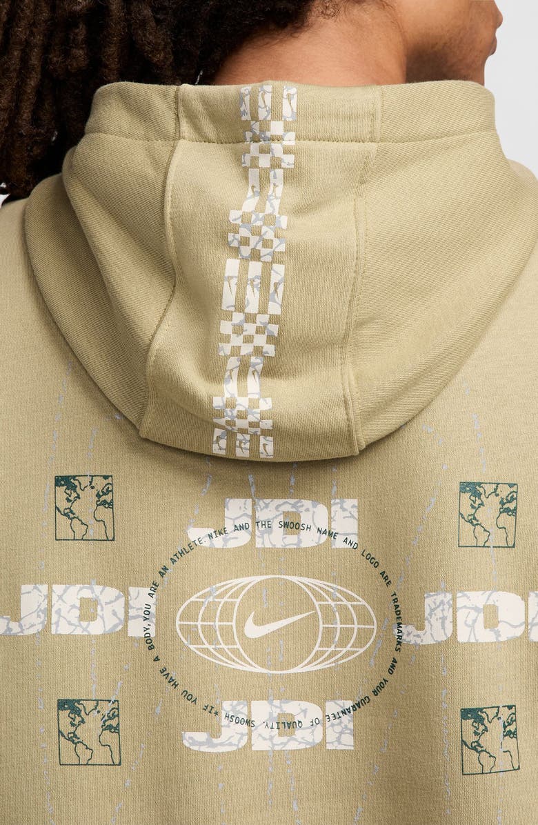 Nike JDI HD Graphic Fleece Hoodie, Alternate, color,