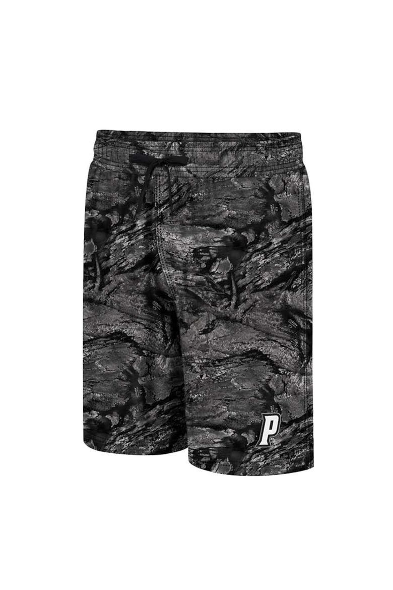 Men's Colosseum Charcoal Providence Friars Realtree Aspect Ohana Swim Shorts, Alternate, color, Charcoal