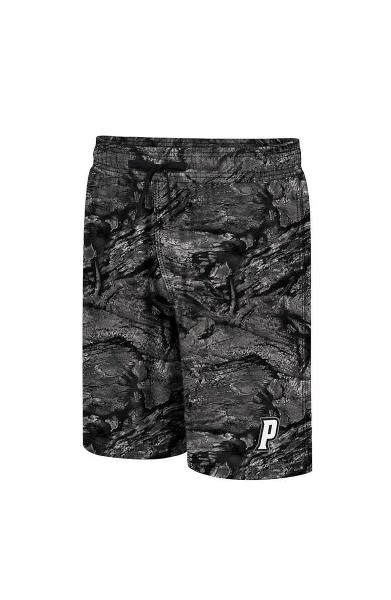 COLOSSEUM Men's Colosseum Charcoal Providence Friars Realtree Aspect Ohana Swim Shorts, Alternate, color, 