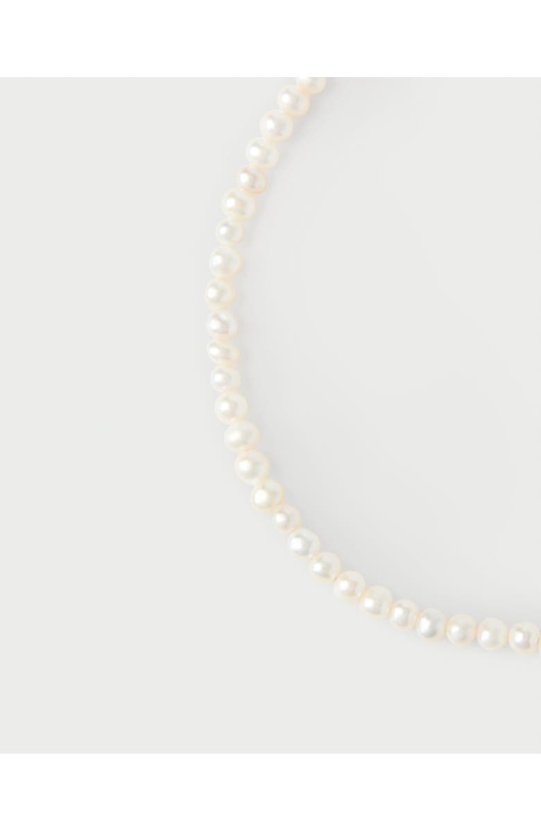 PDPAOLA La Perla Essential Necklace, Alternate, color, White