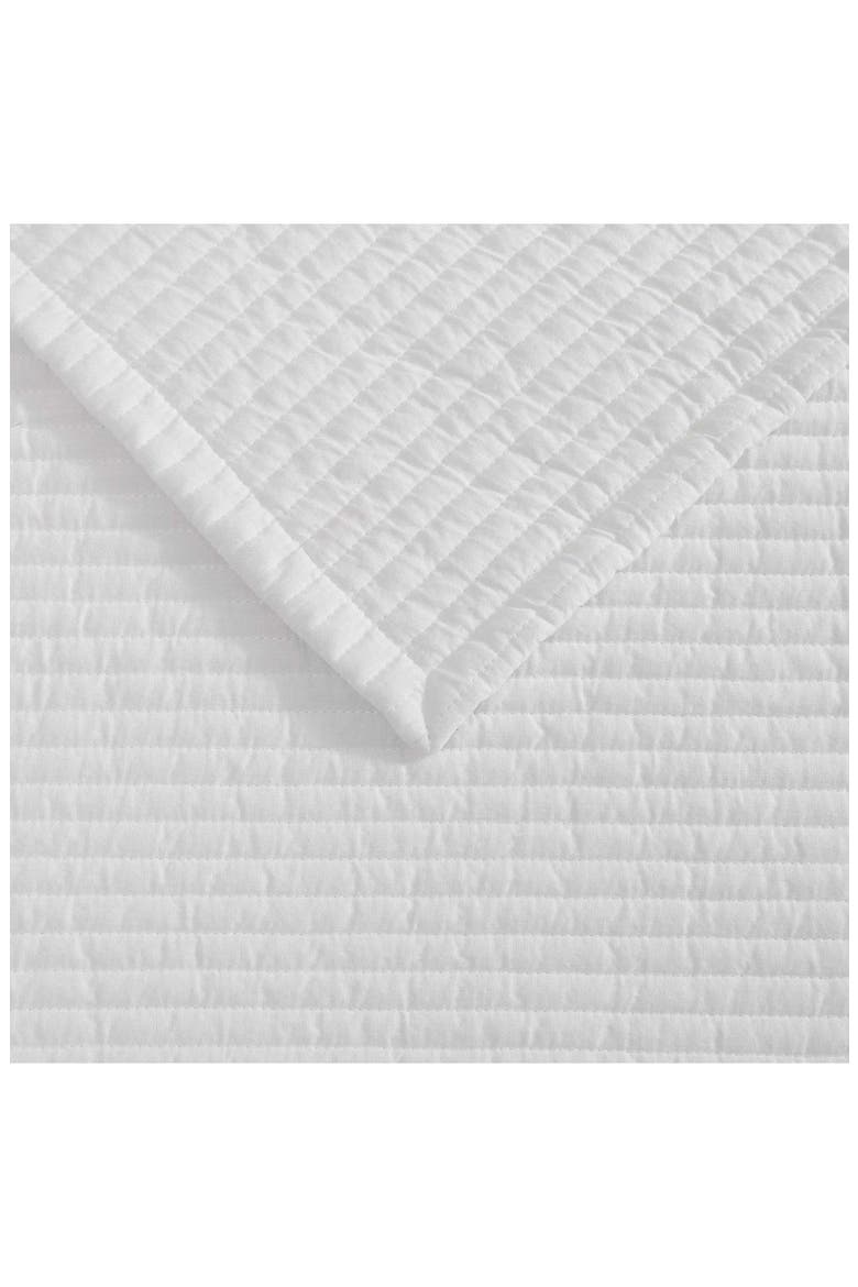 Cotton Voile King Quilt Set, Alternate, color, WHITE
