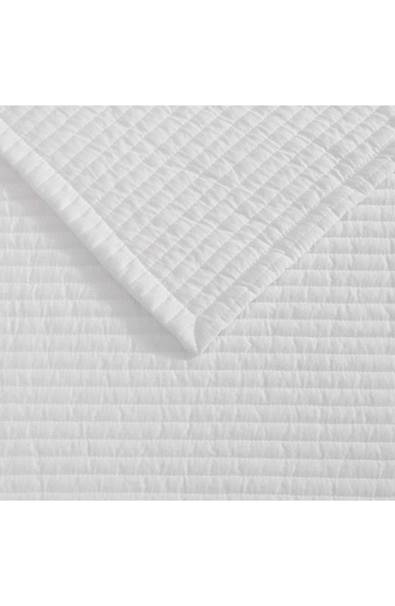 Vera Wang Cotton Voile King Quilt Set, Alternate, color, White