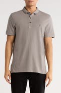 AllSaints Form Cotton Polo