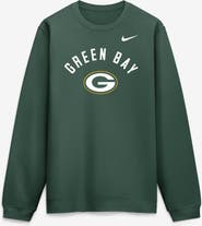 Nike Men's Nike Green Green Bay Packers Primetime Club Sweatshirt