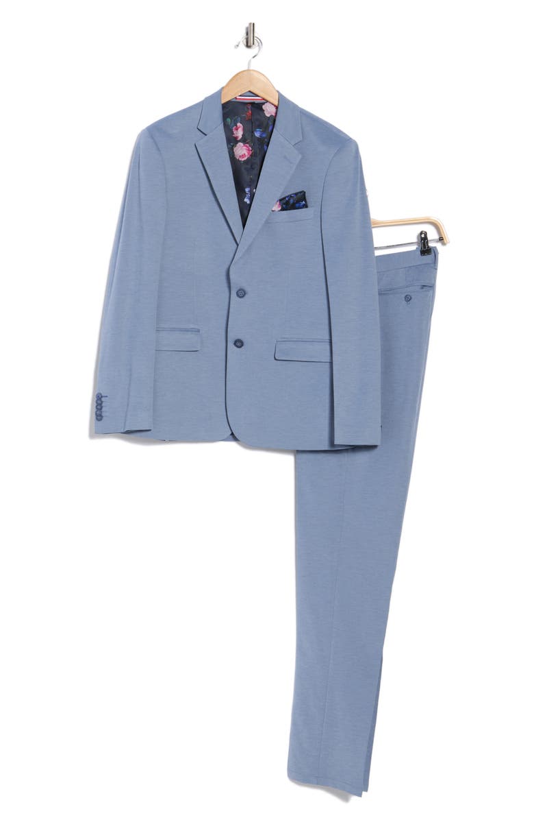 Solid Jersey Suit Jacket