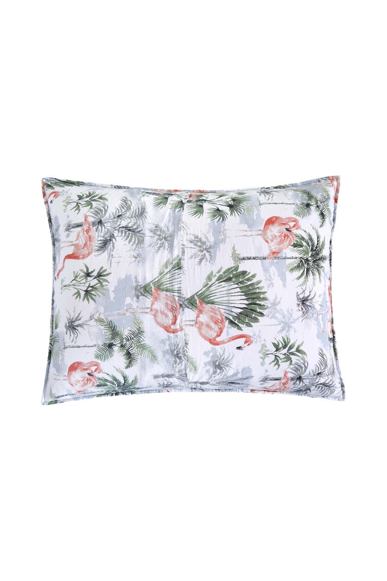 Flamingo Breeze Bedding Quilt Collection Sets, Alternate, color, Pink