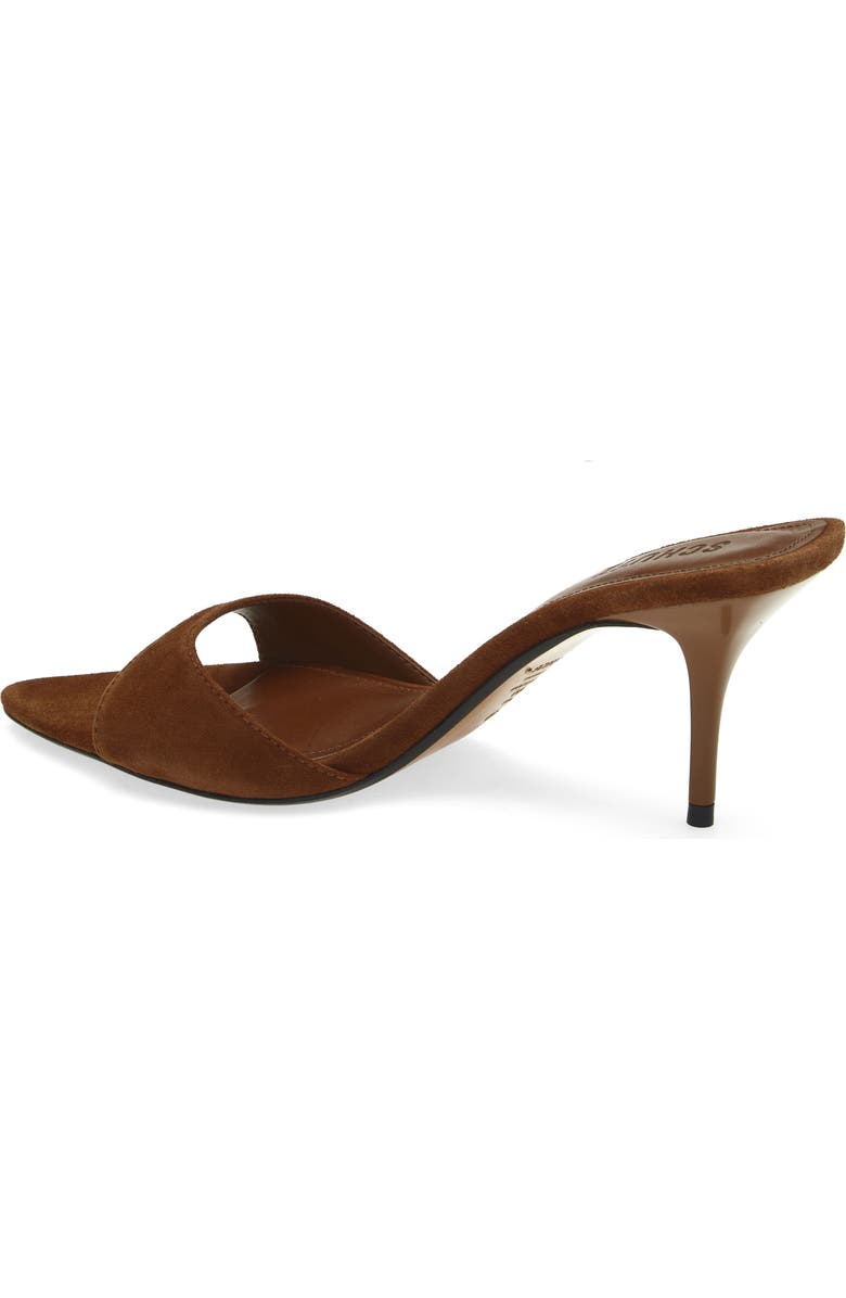 Schutz Elodie Sandal, Alternate, color, Dark Caramel