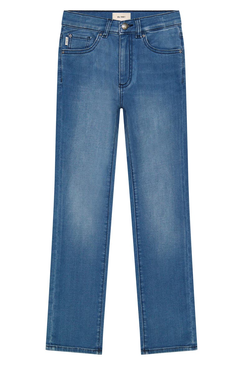 Kids' Brady Slim Fit Jeans, Main, color, DARK BLUE