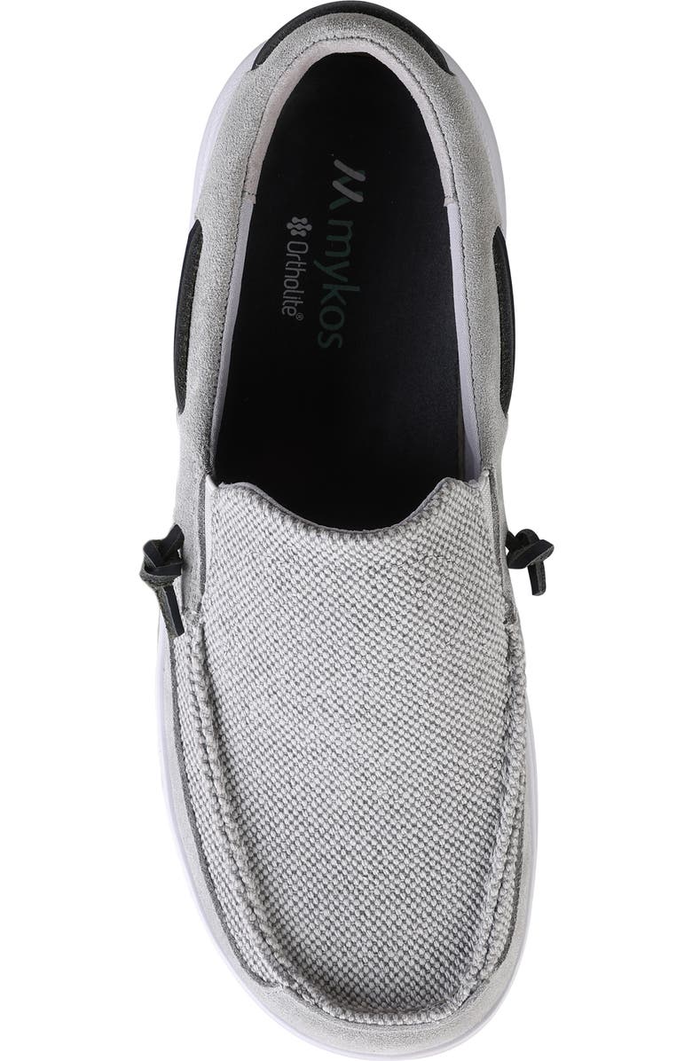 Mykos Calvin Boat Shoe, Alternate, color, Grey
