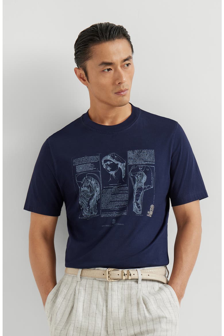 Jersey T-shirt, Alternate, color, Cobalt