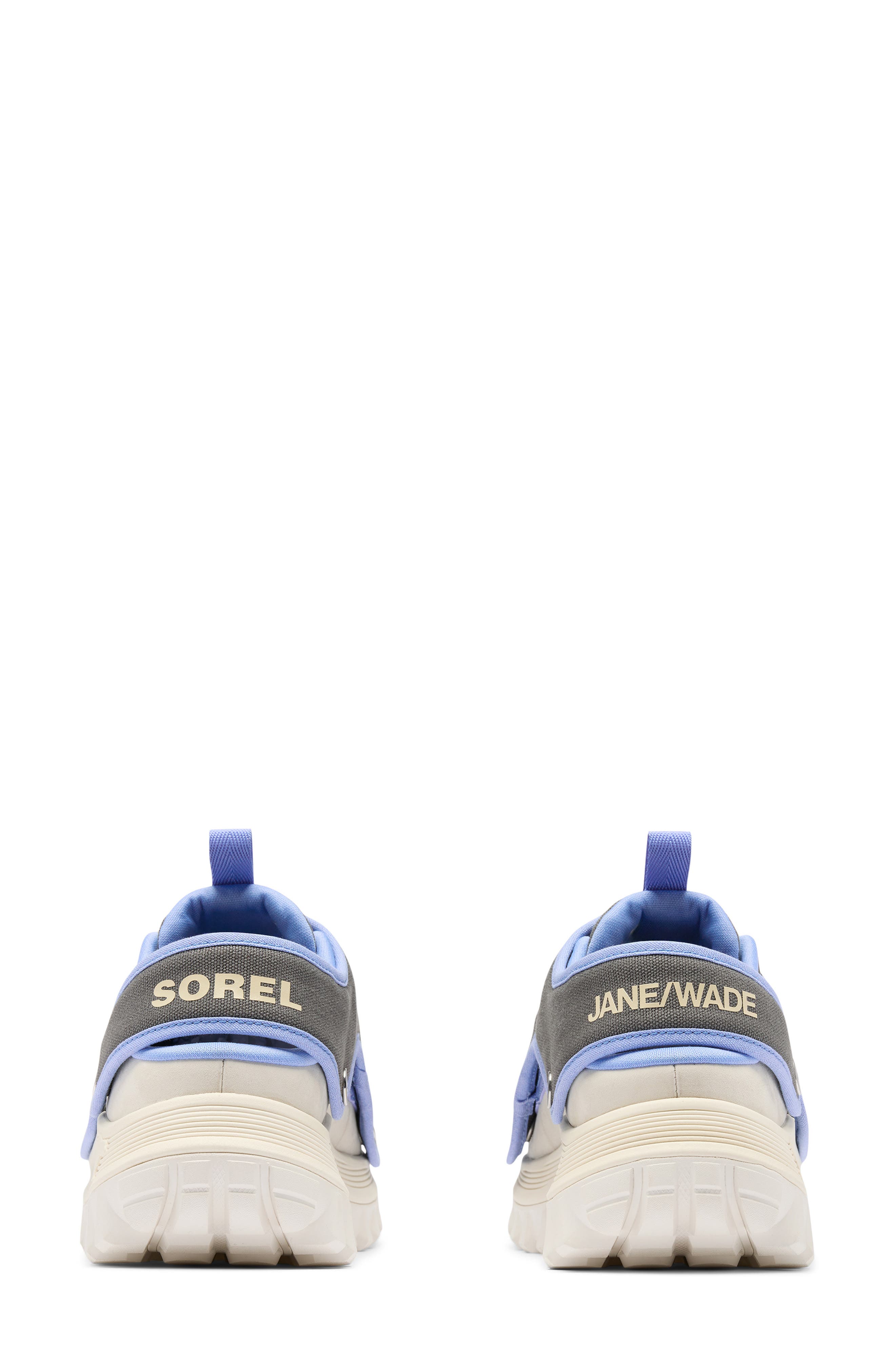 SOREL x Jane Wade Callsign Lug Sole Sneaker Mule, Alternate, color, Carbon Grey/ Chalk