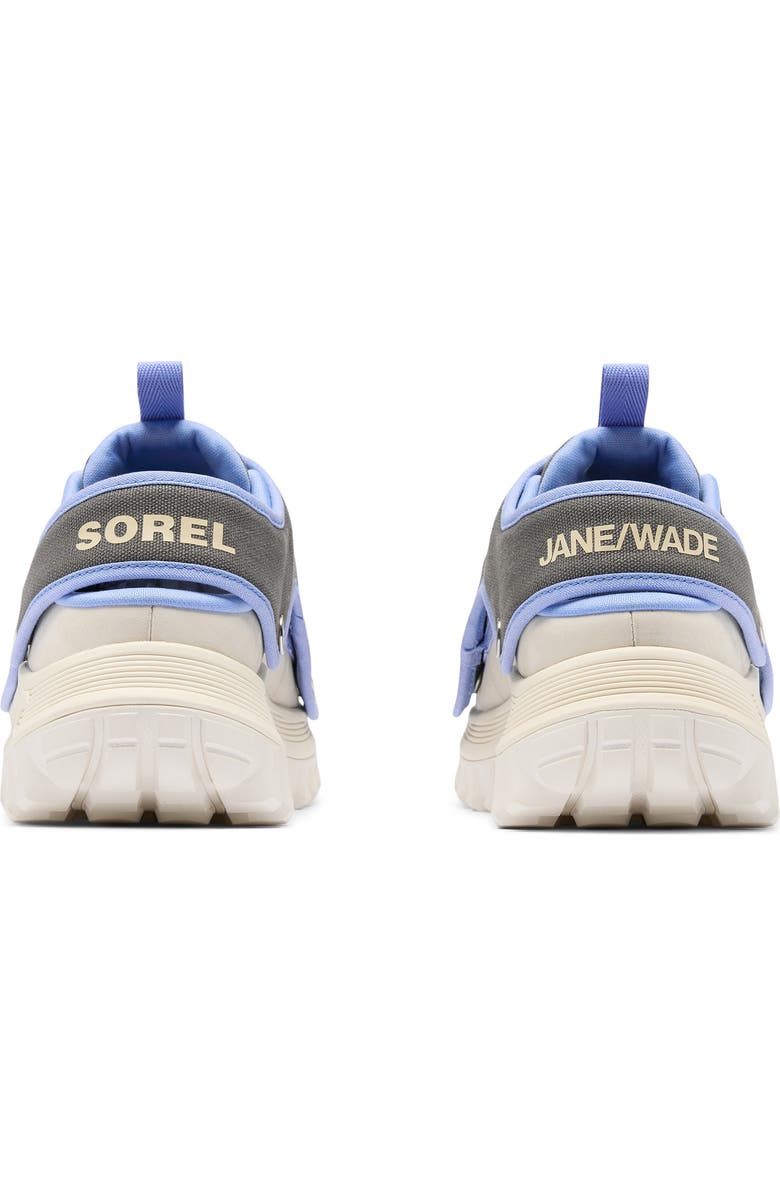 SOREL x Jane Wade Callsign Lug Sole Sneaker Mule, Alternate, color, Carbon Grey/ Chalk