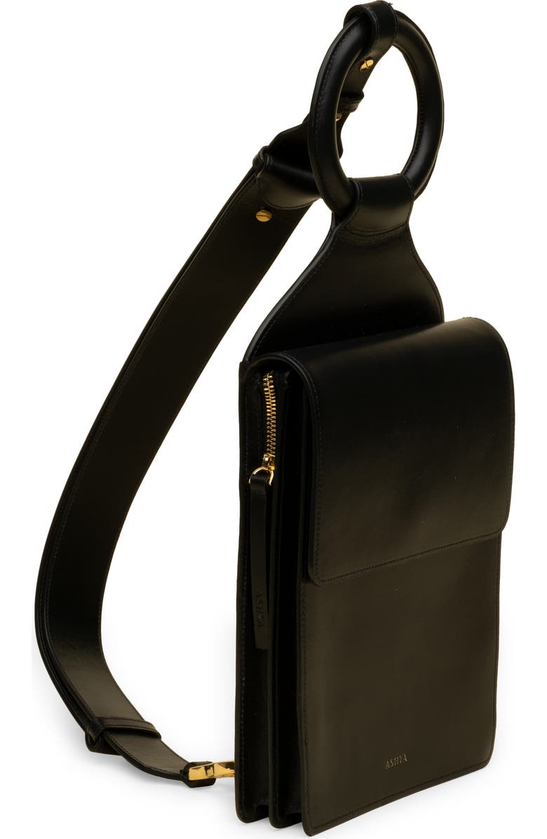 ASHYA Shema Leather Slingback Bag, Alternate, color,