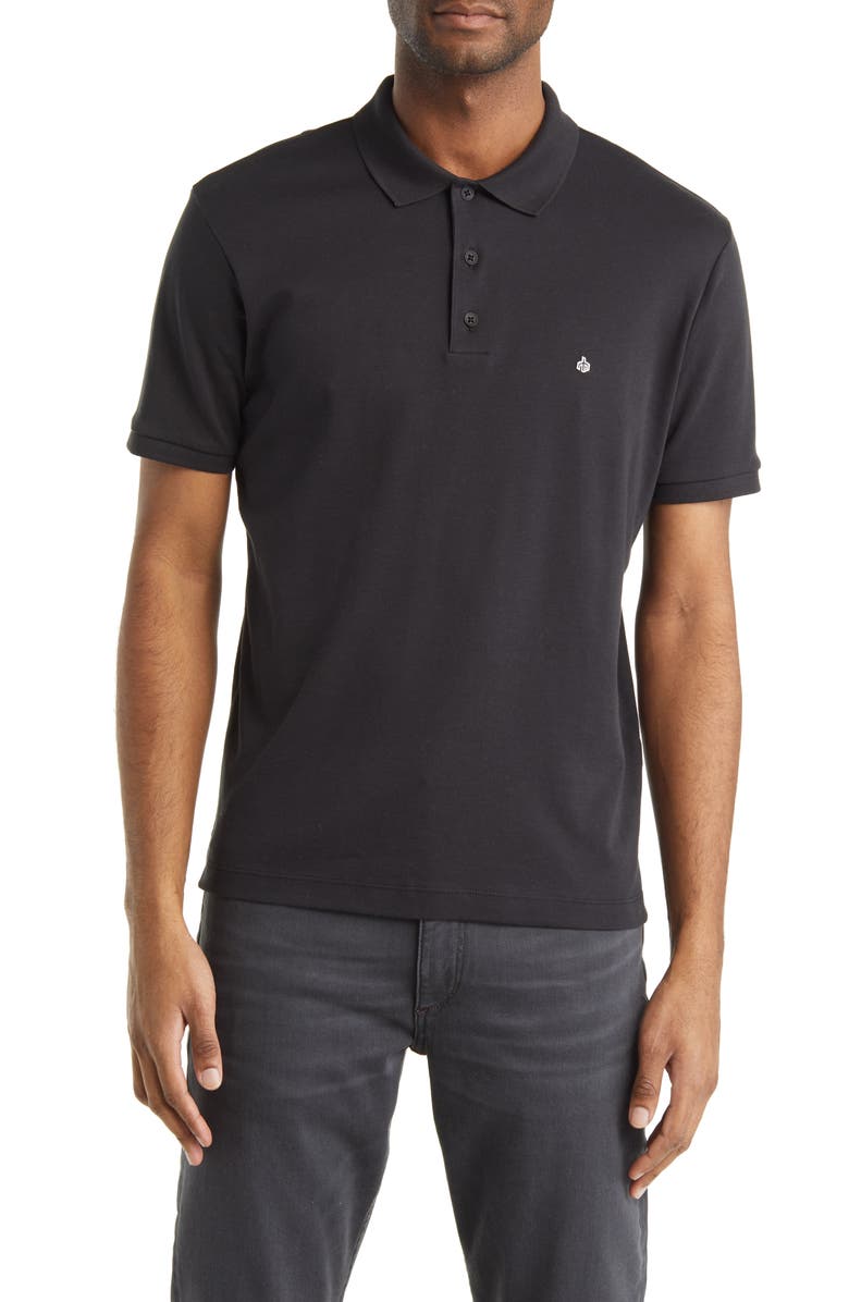 rag & bone Men's Interlock Slim Fit Performance Polo, Main, color,