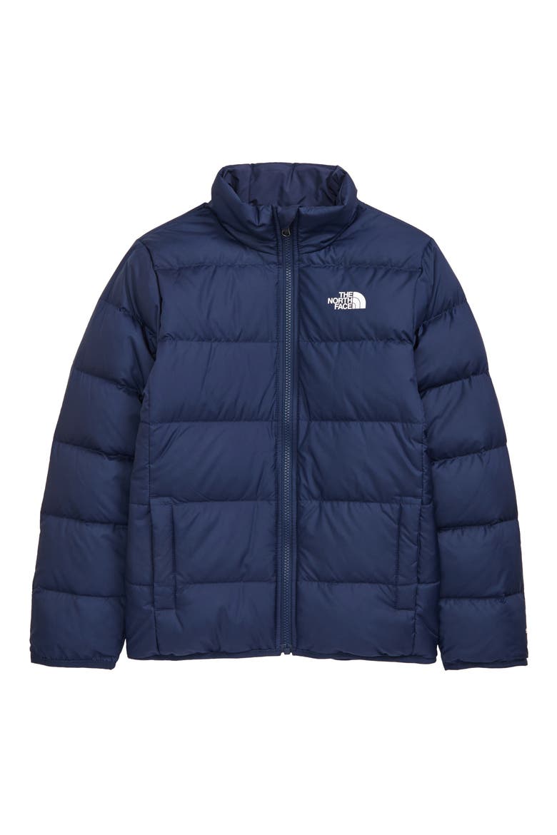 Kids' Andes Reversible Water Repellent 550 Fill Power Down Jacket, Main, color, TNF NAVY