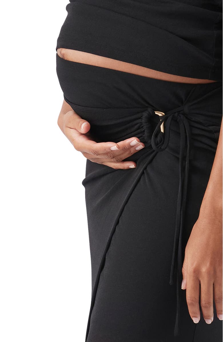 Ripe Maternity Rhi Mock Wrap Skirt, Alternate, color, 