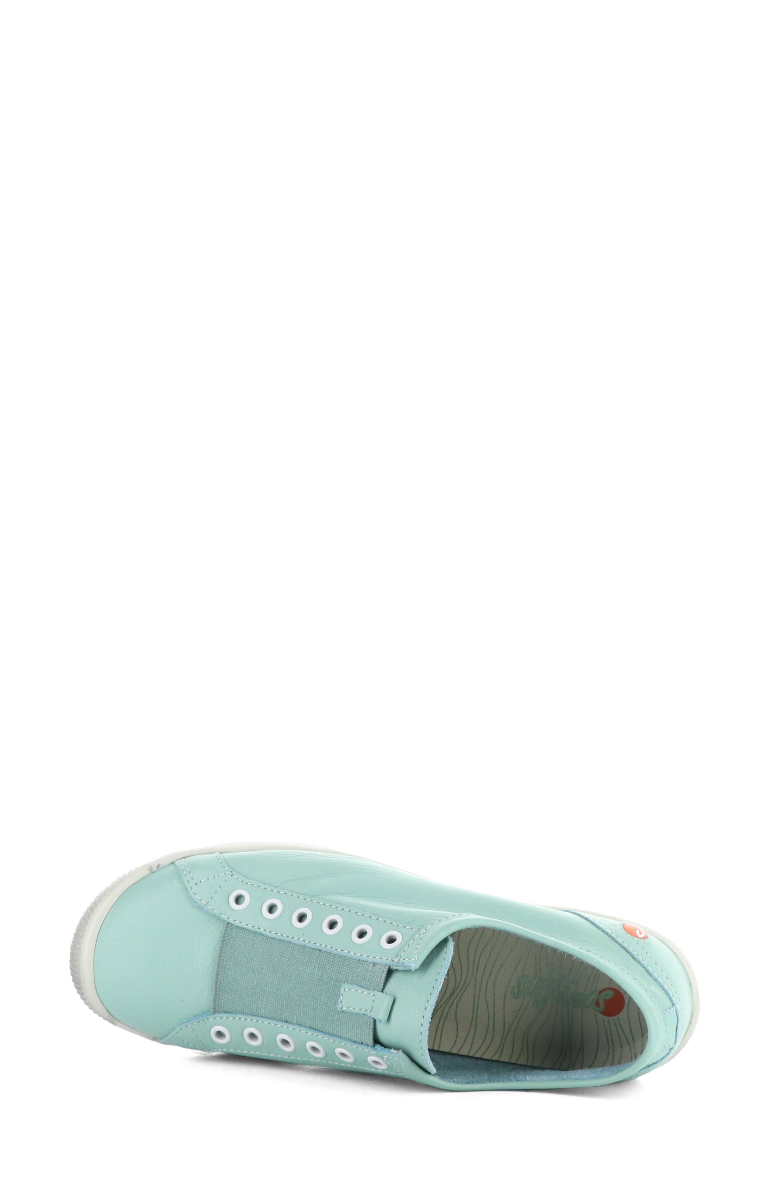 Softinos by Fly London Irit Low Top Sneaker, Alternate, color, 020 Ocean Smooth Lea