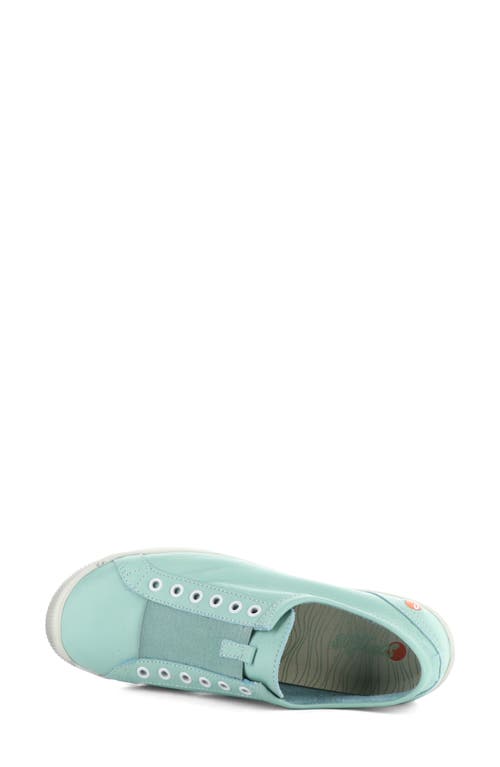 Softinos By Fly London Irit Low Top Sneaker In Green